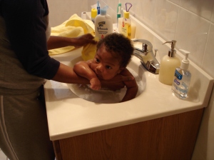 Boy in Bath